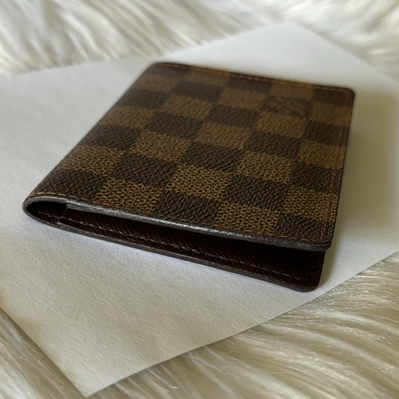 LOUIS VUITTON Damier Ebene Porte 2 Cartes Vertical Card Holder - Picture 5 of 17